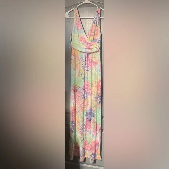 Lilly Pulitzer Multicolor dress Maxy size XS - Picture 1 of 5